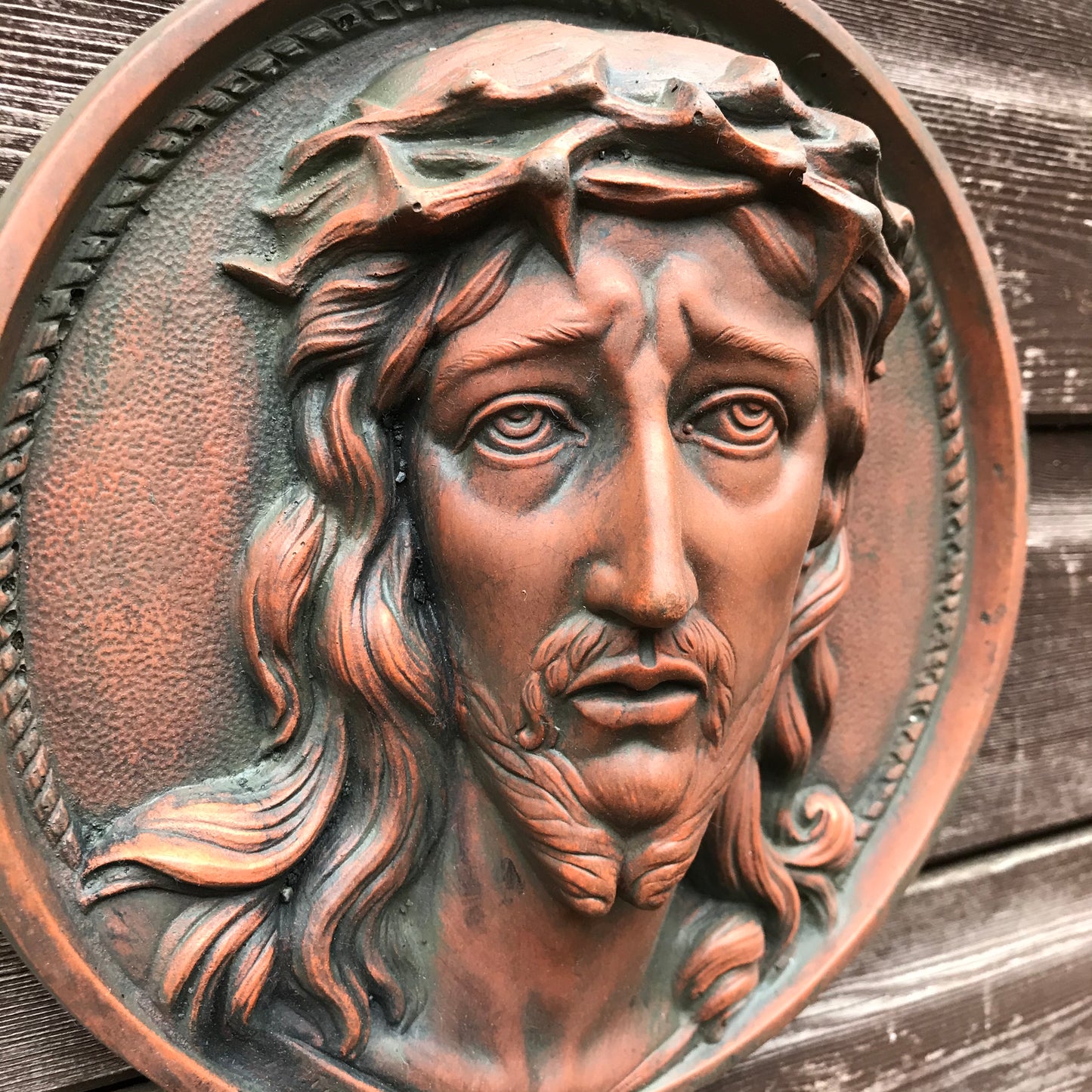 Jesus Round Wall Plaque