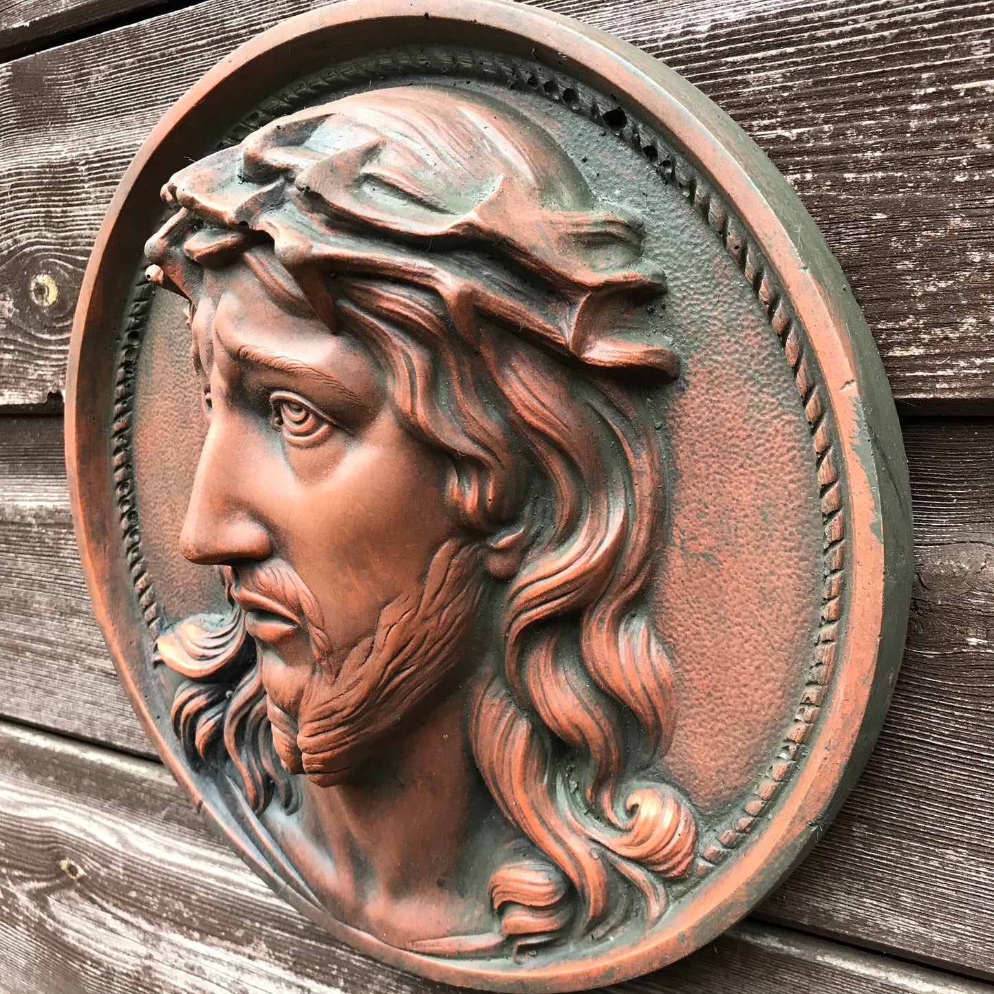 Jesus Round Wall Plaque