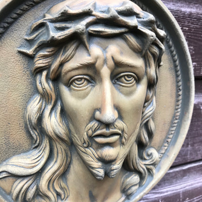 Jesus Round Wall Plaque