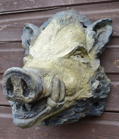 Large Boars Head Fountain Mask
