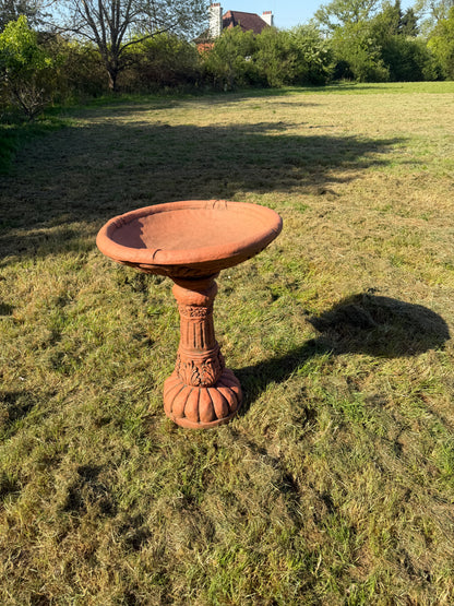 Large Peacock Bird Bath