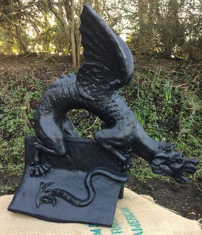 Brighton Dragon Large Angled Roof Finial