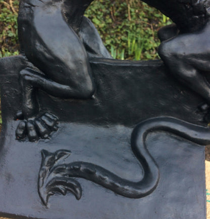 Brighton Dragon Large Angled Roof Finial