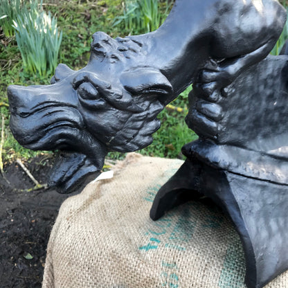 Brighton Dragon Large Round Roof Finial