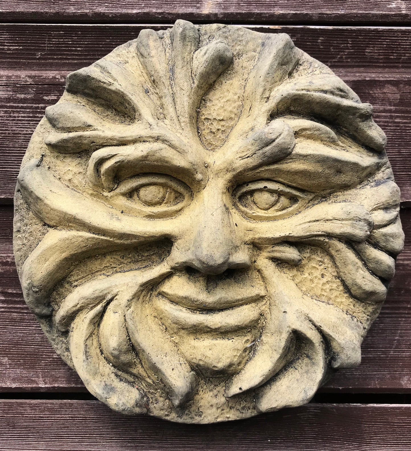 Medieval Large Green Man Plaque