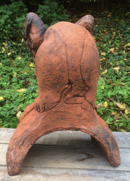 Griffin Large Half Round Roof Finial