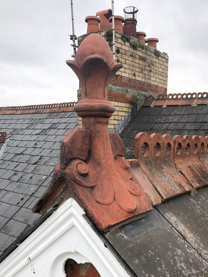 Pavilion Ball Angled Roof Finial