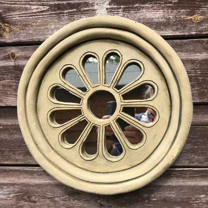 Rose Gothic Round Mirror