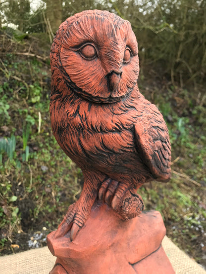 Owl Angled Roof Finial
