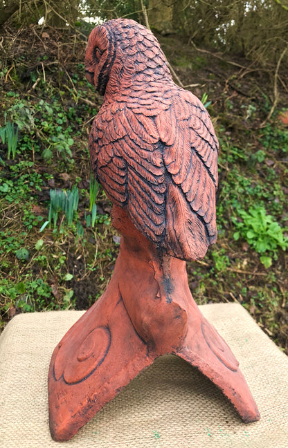 Owl Angled Roof Finial