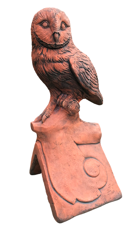 Owl Angled Roof Finial