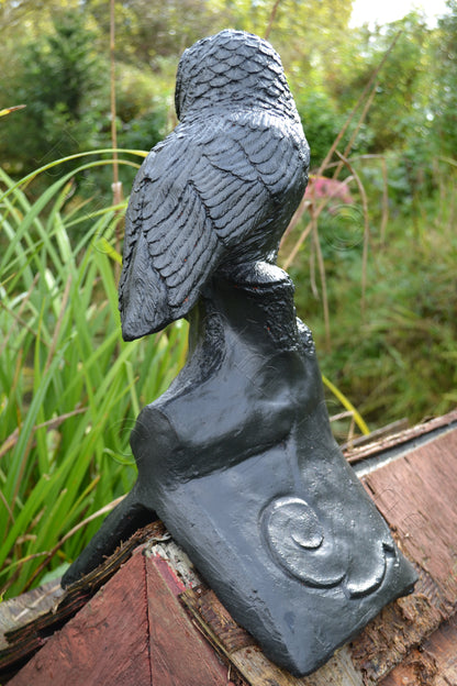 Owl Angled Roof Finial