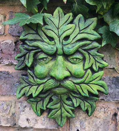 Pagan King Green Man Plaque