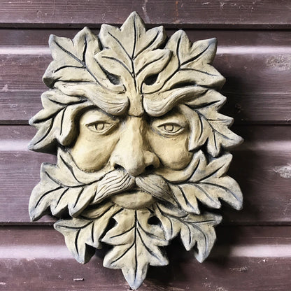 Pagan King Green Man Plaque