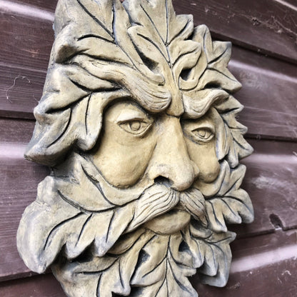 Pagan King Green Man Plaque
