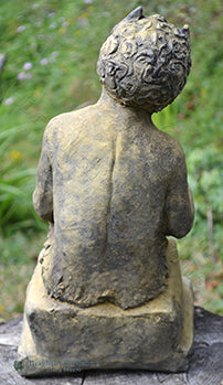 Pan Statue Playing Pipes