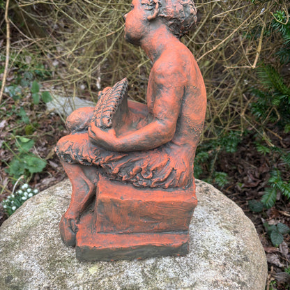 Pan Statue Playing Pipes