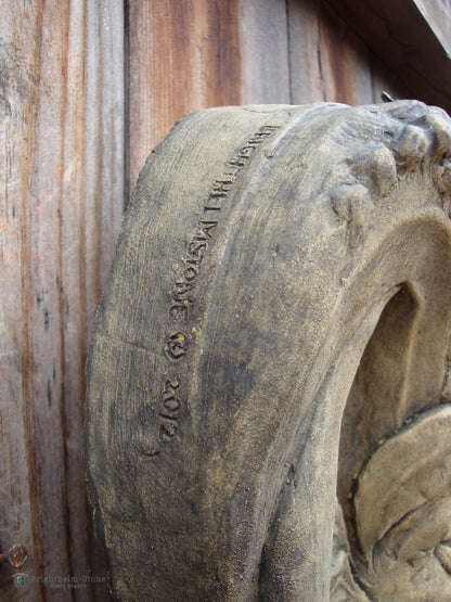 Pan Green Man Plaque