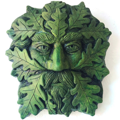Quercus Green Man Plaque
