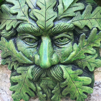 Quercus Green Man Plaque