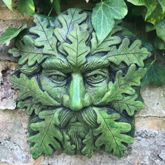 Quercus Green Man Plaque