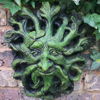 Root Green Man Plaque