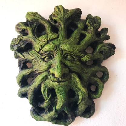 Root Green Man Plaque
