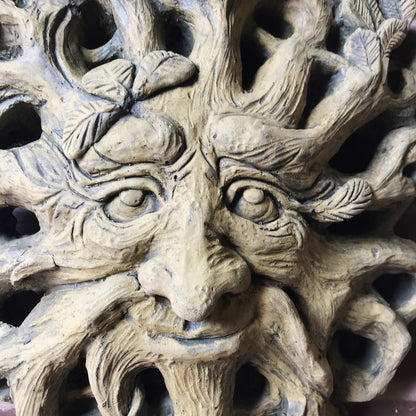 Root Green Man Plaque