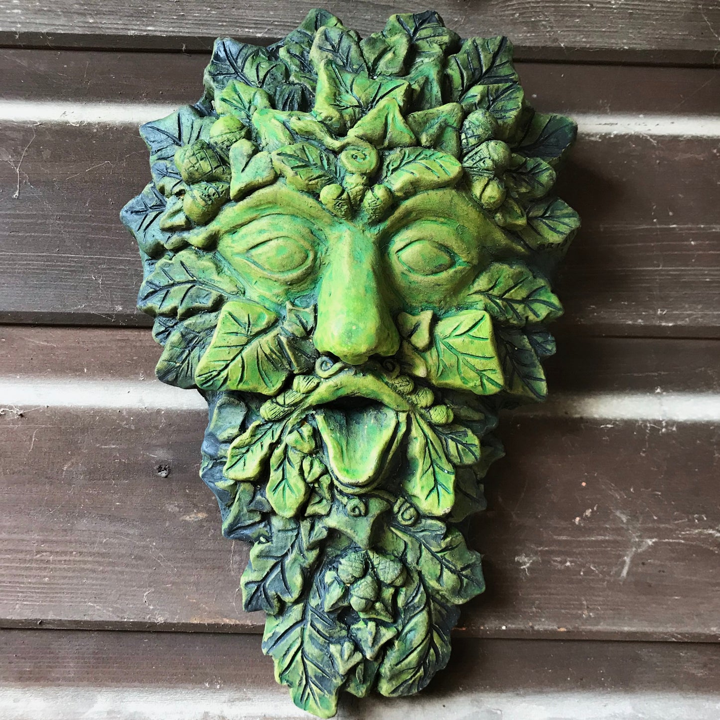Westlake Small Green Man Plaque