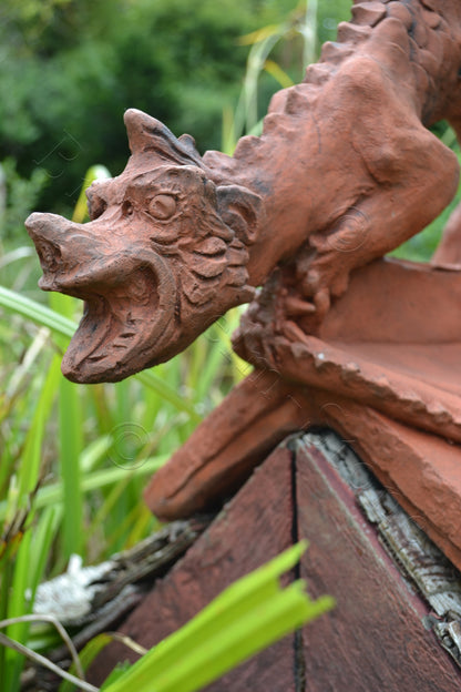 Small Brighton Dragon Angled Roof Finial