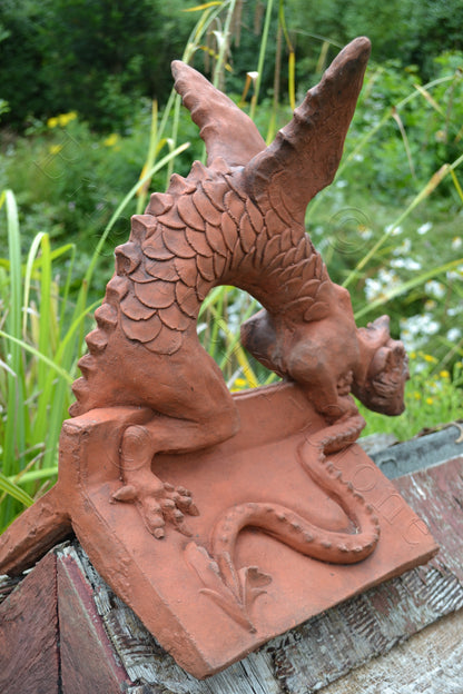 Small Brighton Dragon Angled Roof Finial