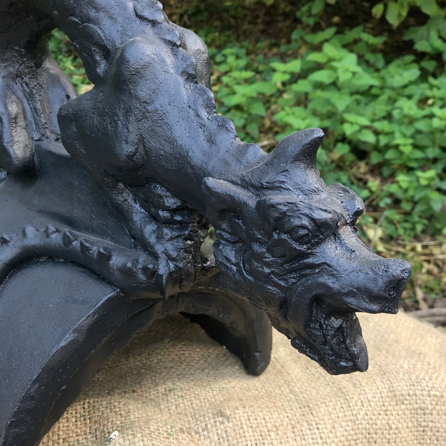 Small Brighton Dragon Half Round Roof Finial