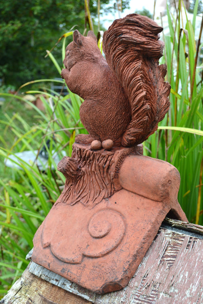 Squirrel Angled Roof Finial