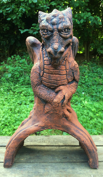 St George's Dragon Half Round Roof Finial