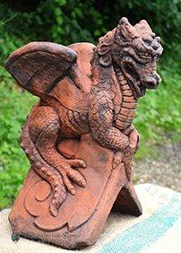 St George's Dragon Angled Roof Finial