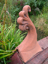 Oxford Swan Neck Angled Roof Finial