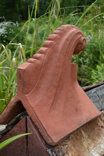 Wave Angled Roof Finial