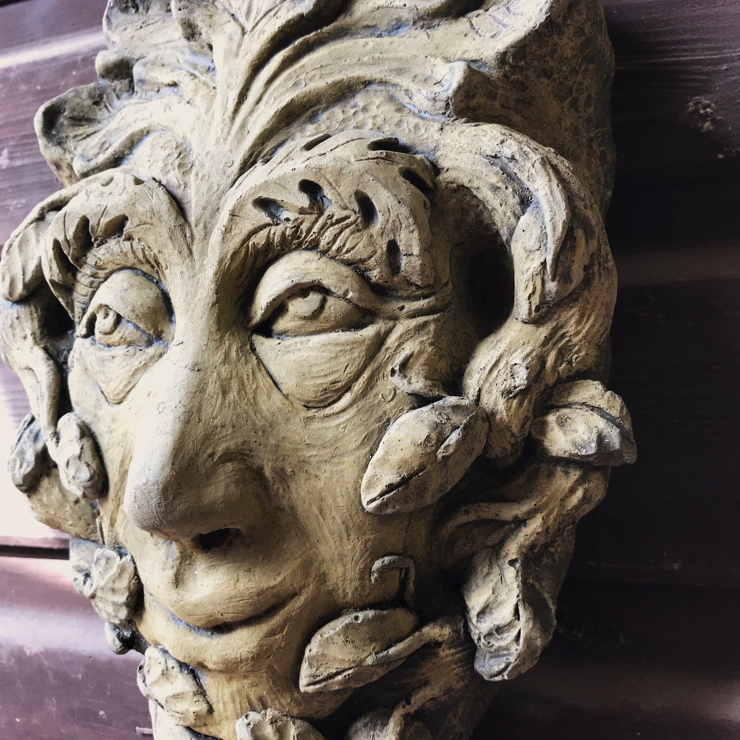 Weed Green Man Plaque