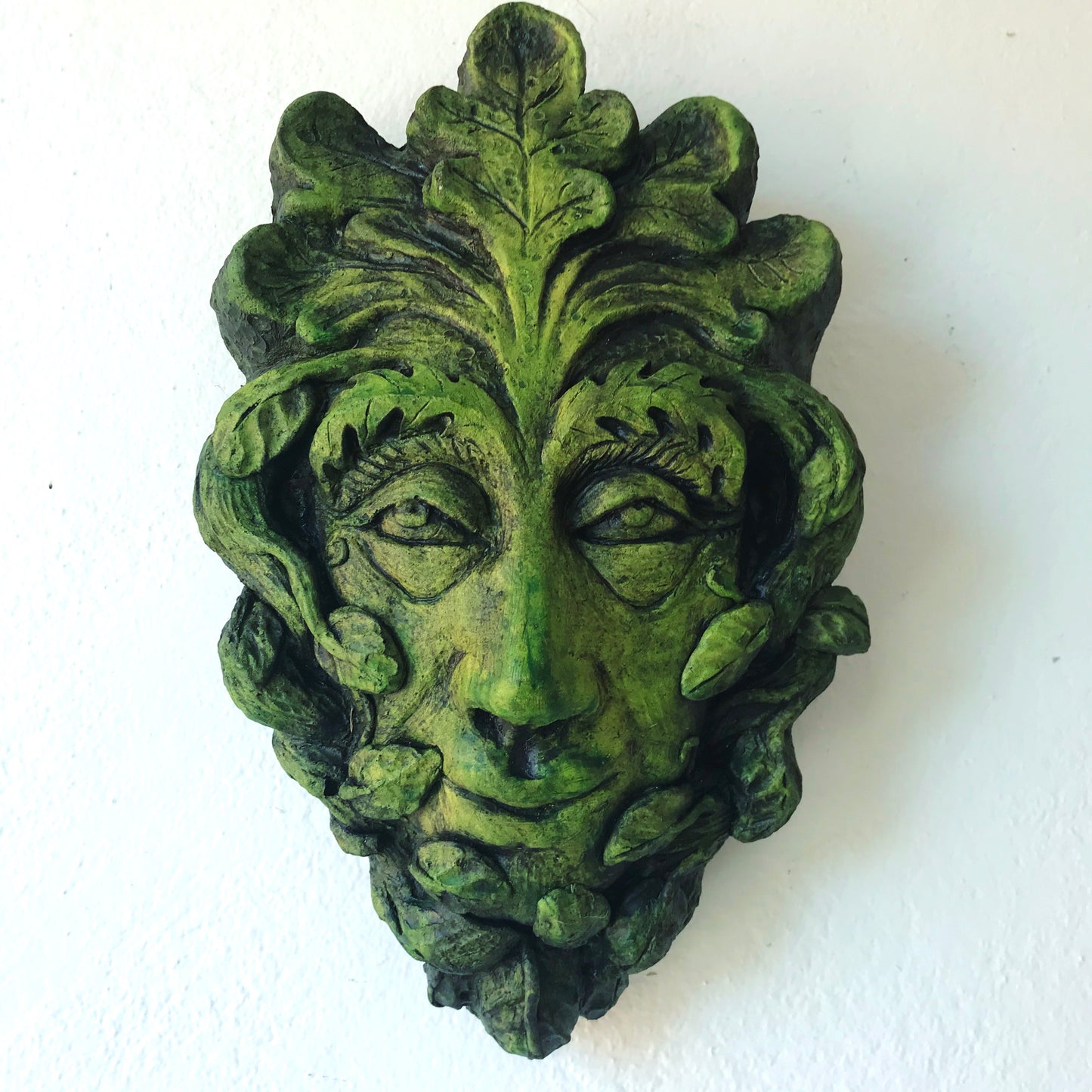 Weed Green Man Plaque