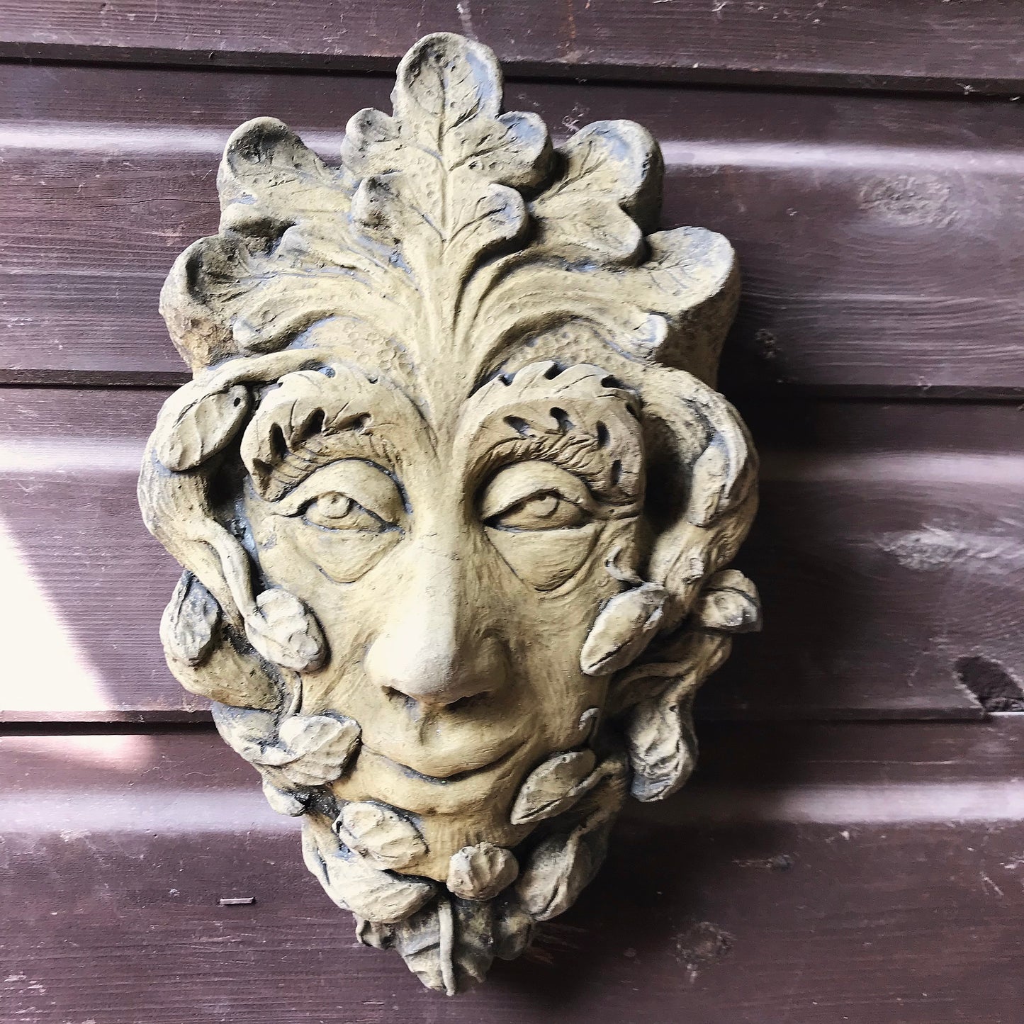 Weed Green Man Plaque