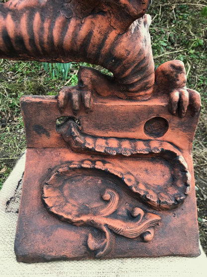 Welsh Dragon Angled Roof Finial