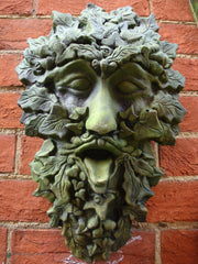 Westlake Large Green Man Plaque