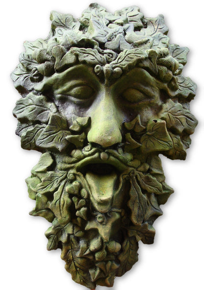 Westlake Large Green Man Plaque