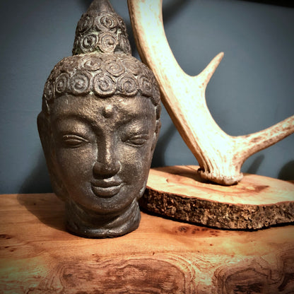 Pair of Buddha Heads