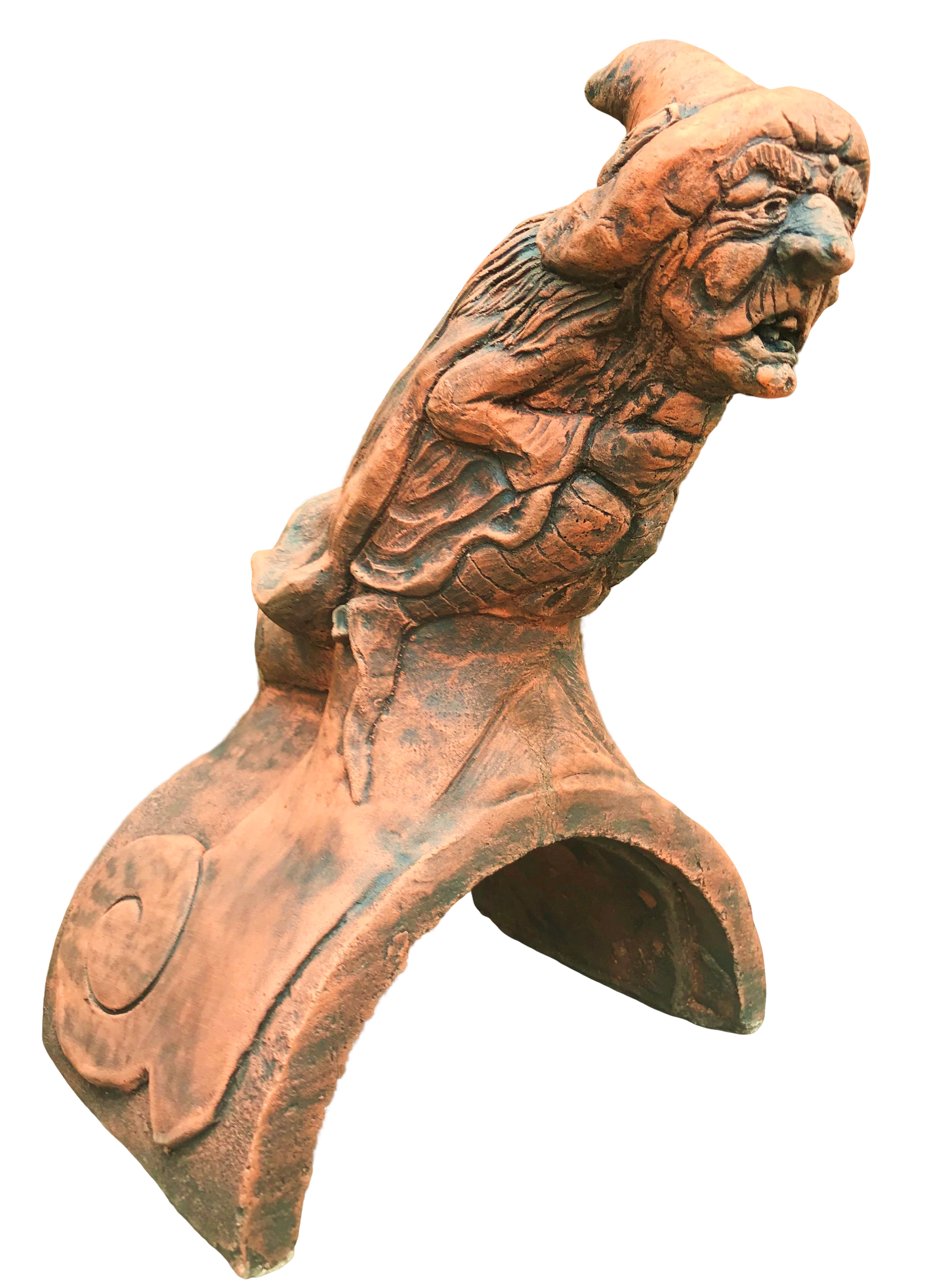 Witch Half Round Roof Finial
