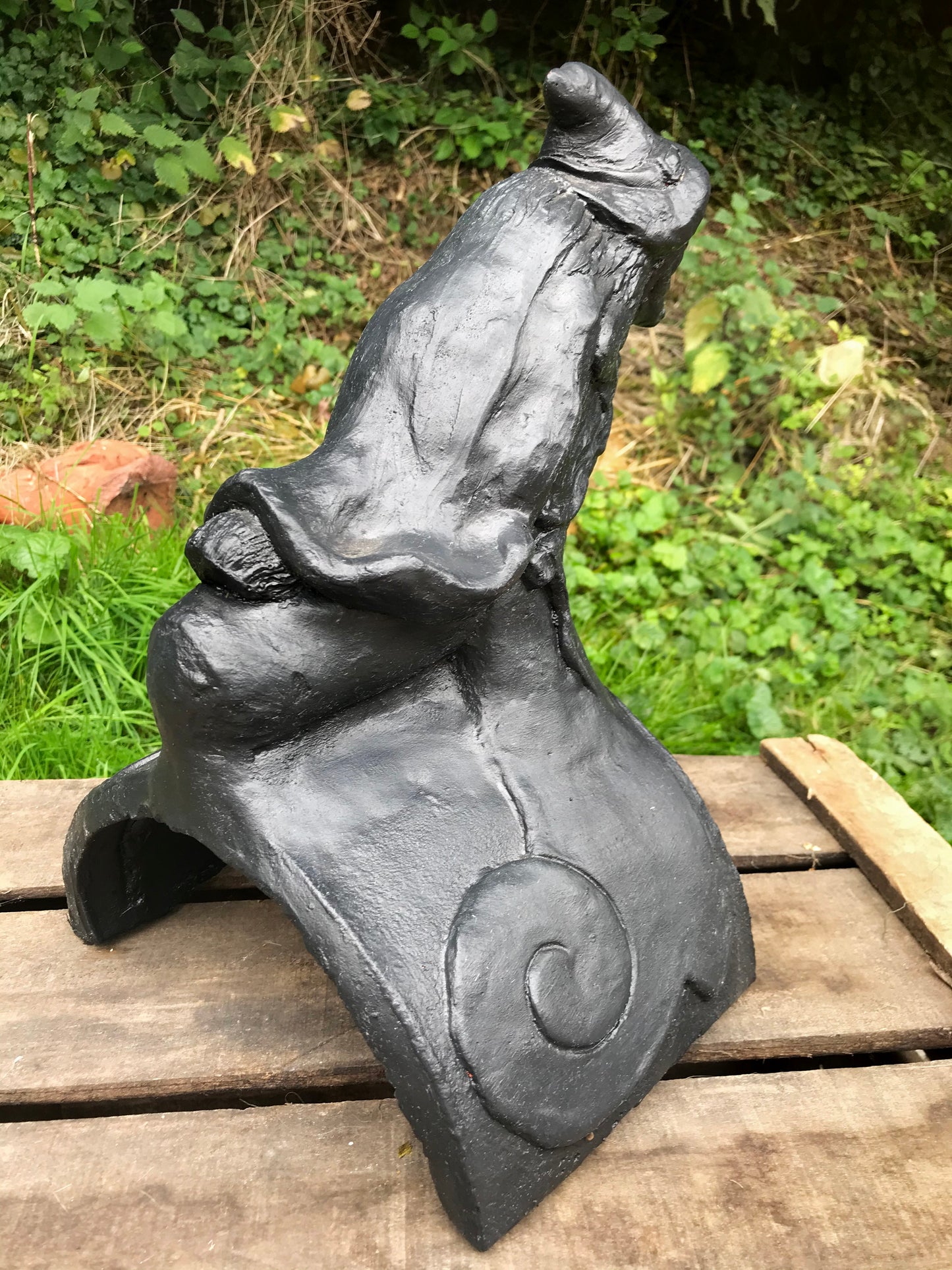 Witch Half Round Roof Finial
