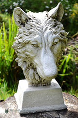Wolf Head Bust