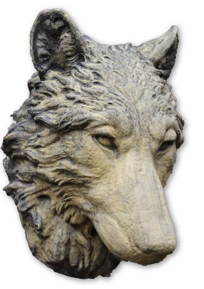 Wolf Head Plaque