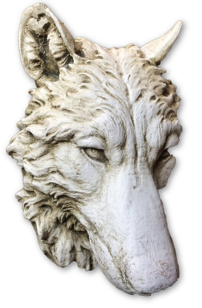 Wolf Head Plaque