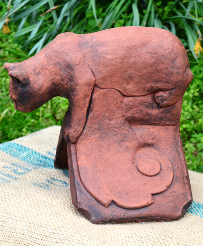 Cat Angled Roof Finial